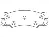 Brake Pad Set:D36-779
